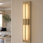 Cornice Modern Alabaster Sconce Light Fixture