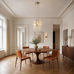 Corona Crystal Halo Chandelier
