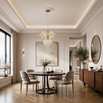 Corona Crystal Halo Chandelier