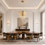 Corona Crystal Halo Chandelier