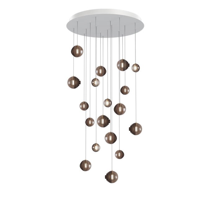 Cosmic Sphere Cascade Chandelier - YIOSI