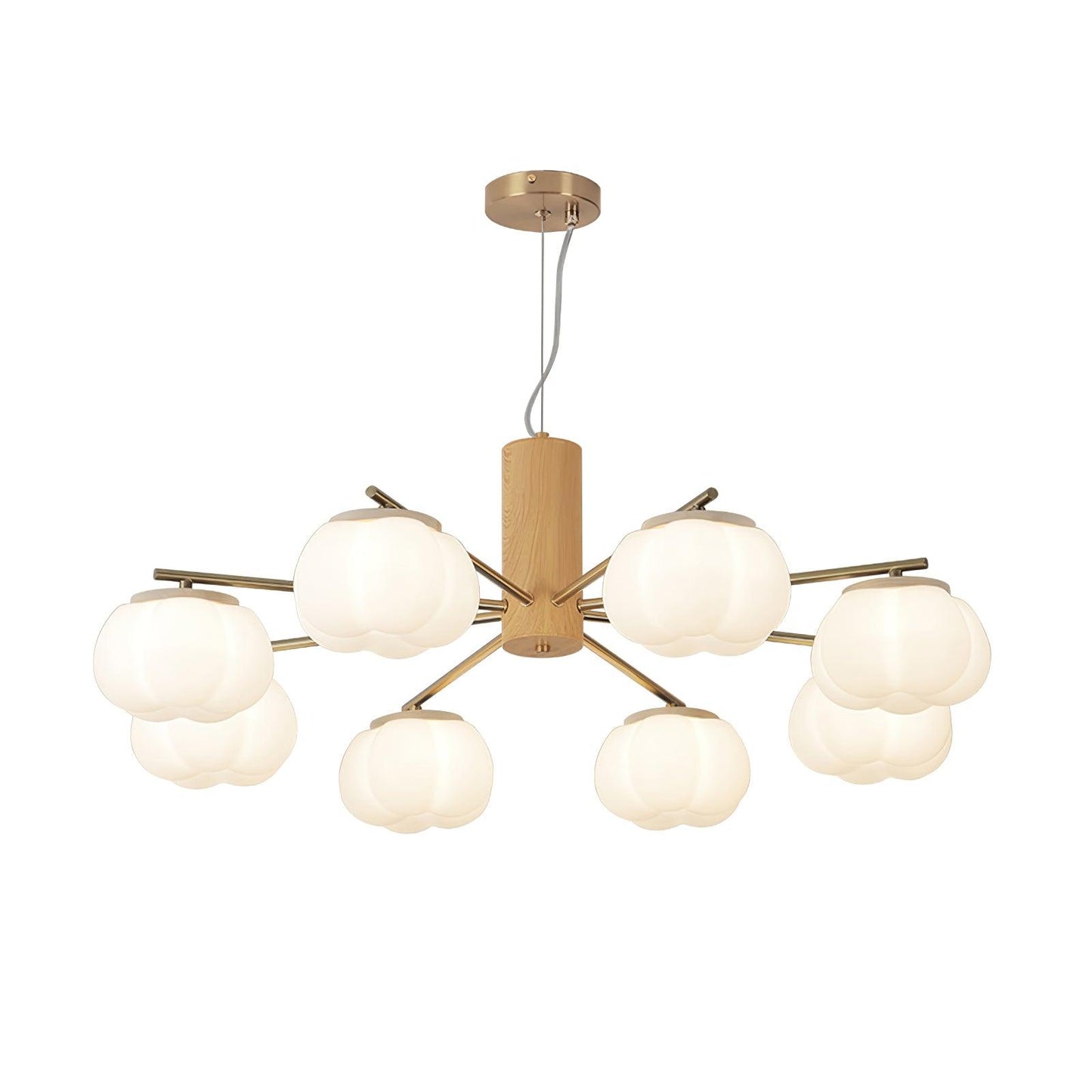 Cotton Balls Chandelier - YIOSI
