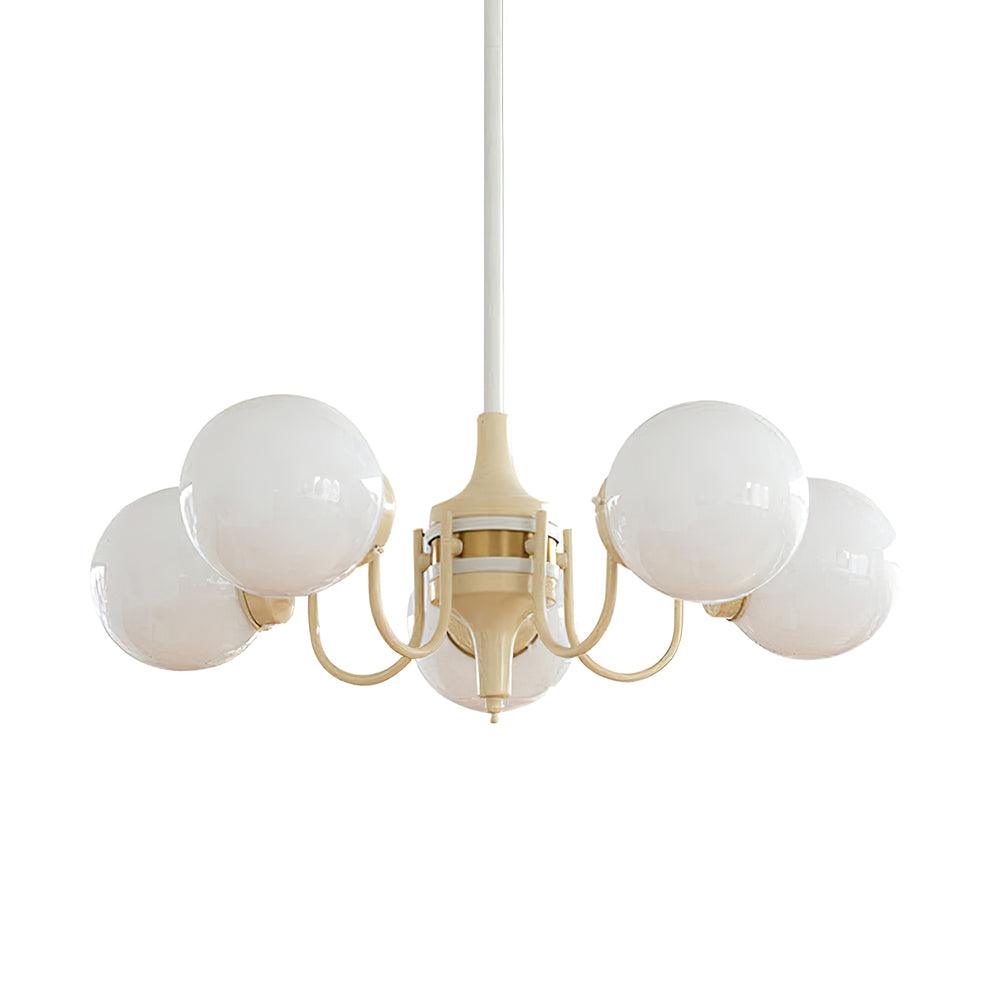 Cream Ball Chandelier - YIOSI