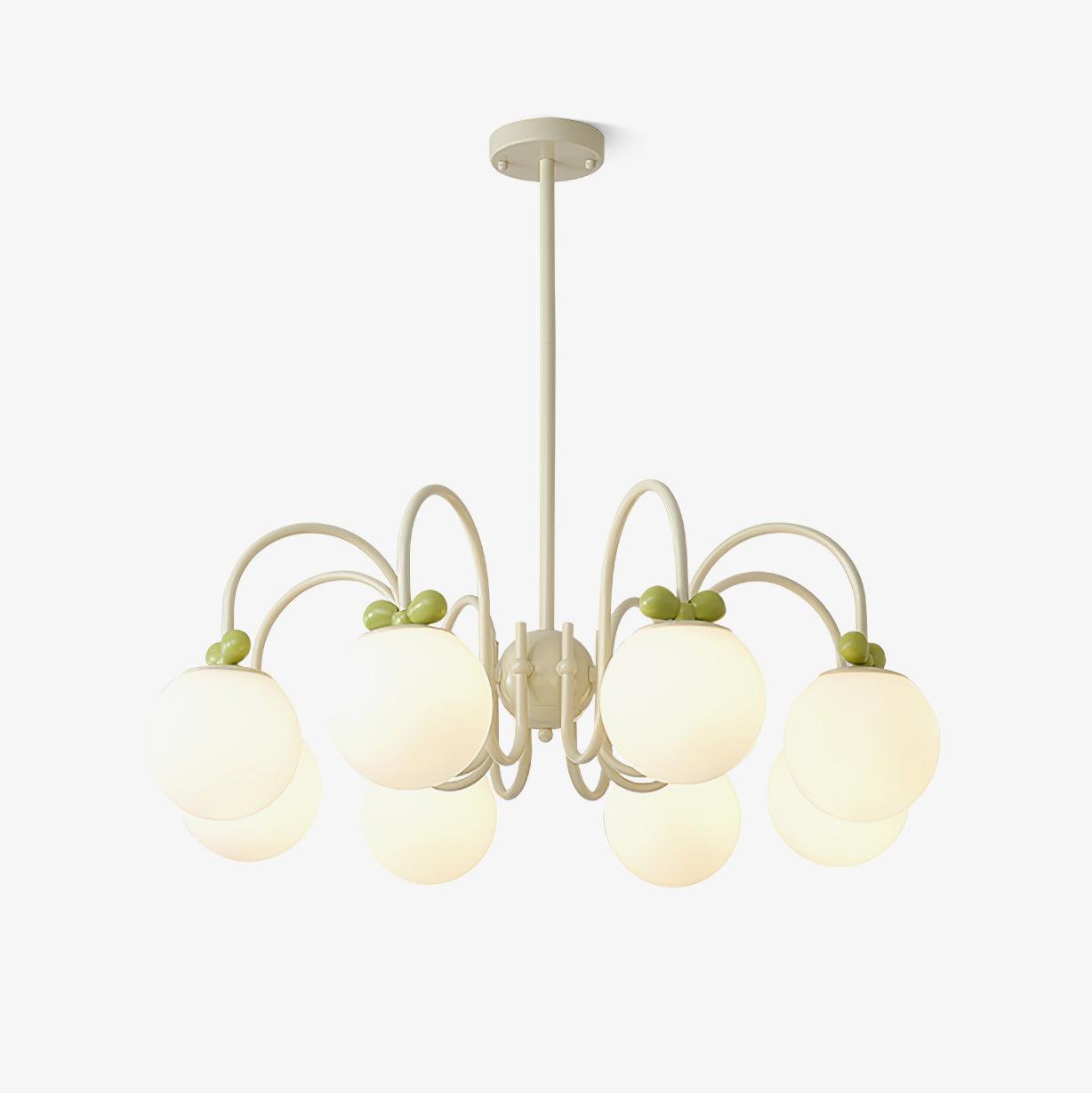 Cream Cherry Chandelier - YIOSI