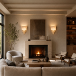 Cristallo Modern Alabaster Wall Sconce