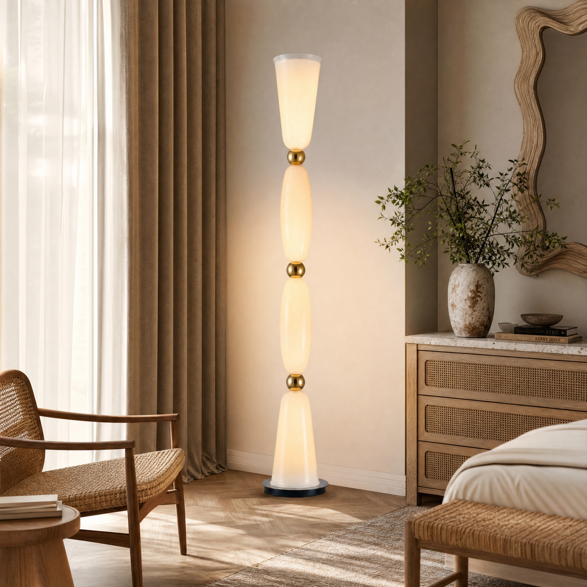 Cristallo Modern Glass Table Lamp