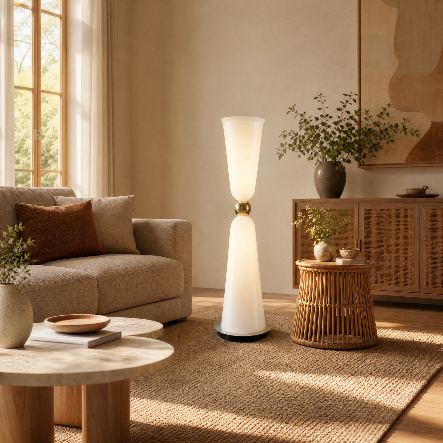 Cristallo Modern Glass Table Lamp