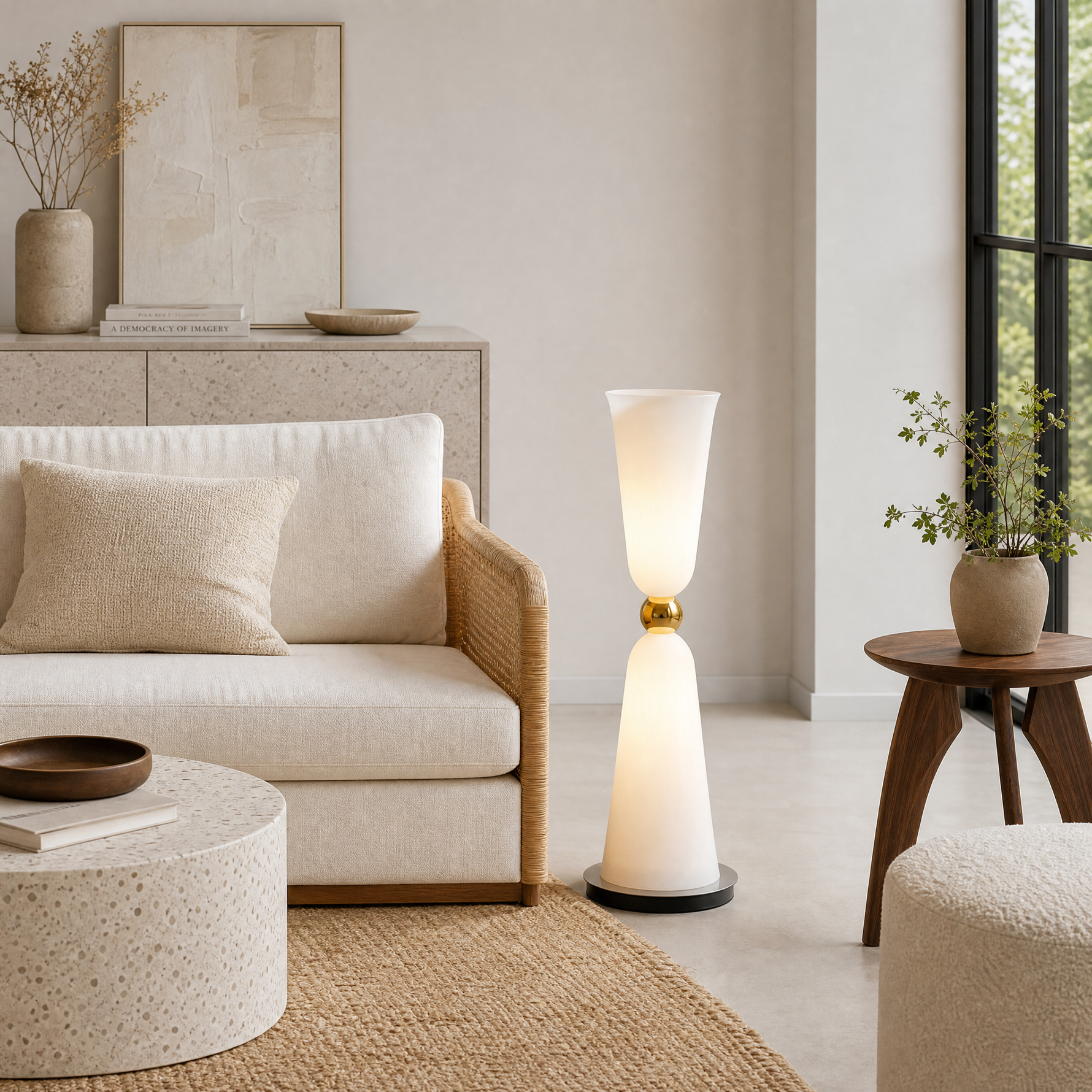 Cristallo Modern Glass Table Lamp