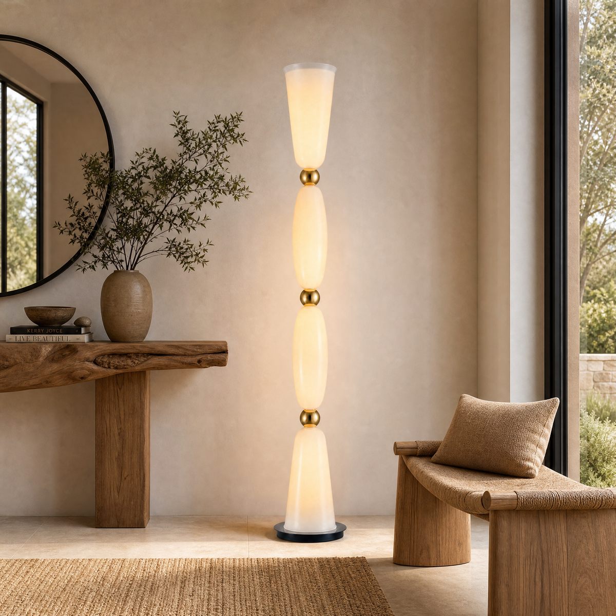 Cristallo Modern Glass Table Lamp