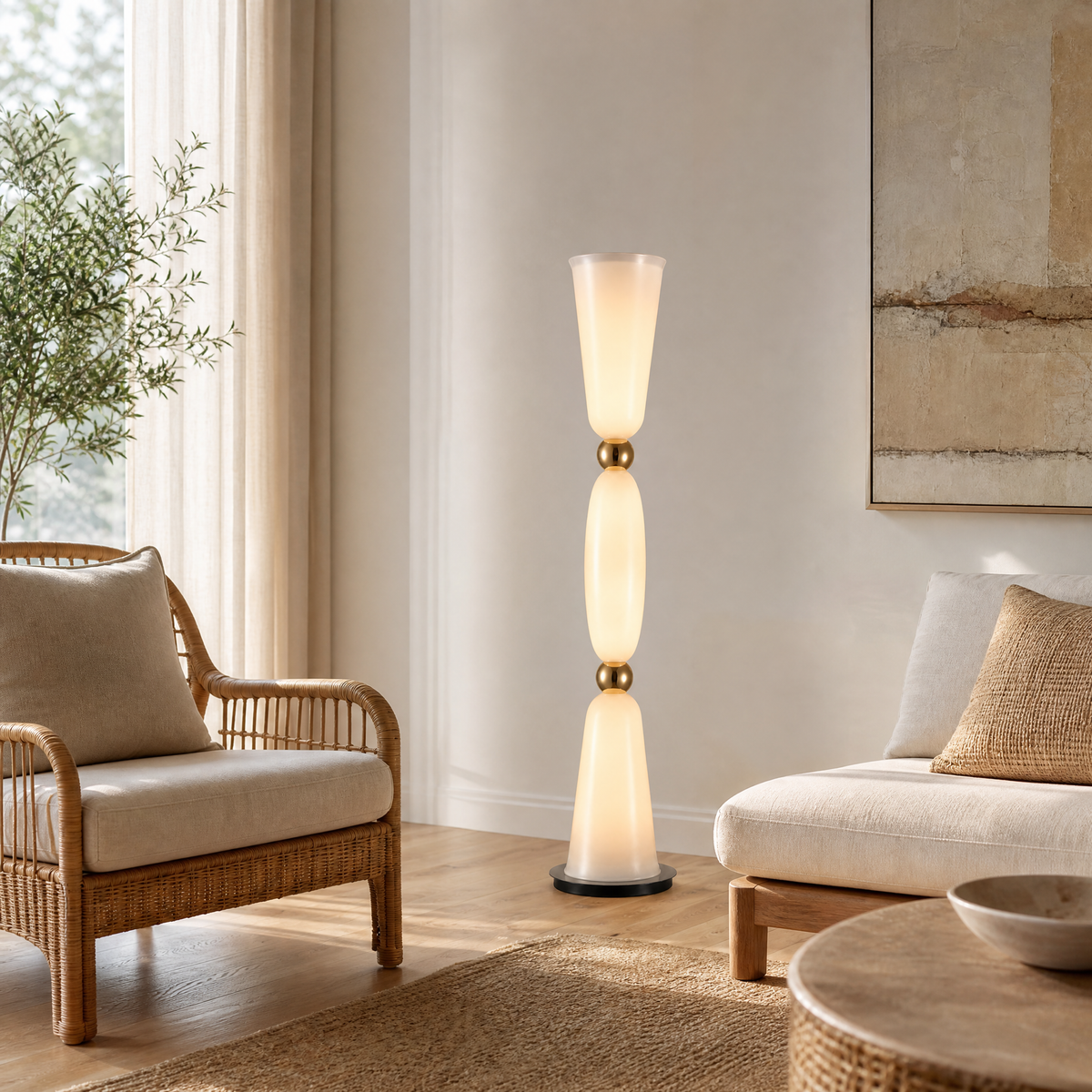 Cristallo Modern Glass Table Lamp