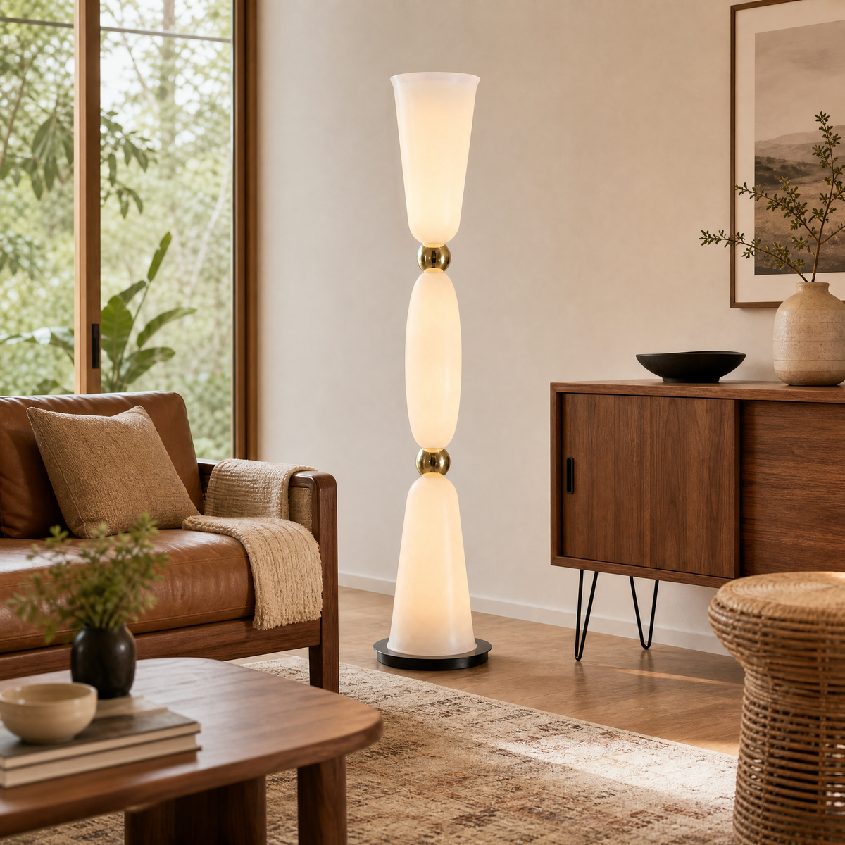 Cristallo Modern Glass Table Lamp