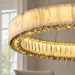 Cristallo Modern Tiered Ring Chandelier