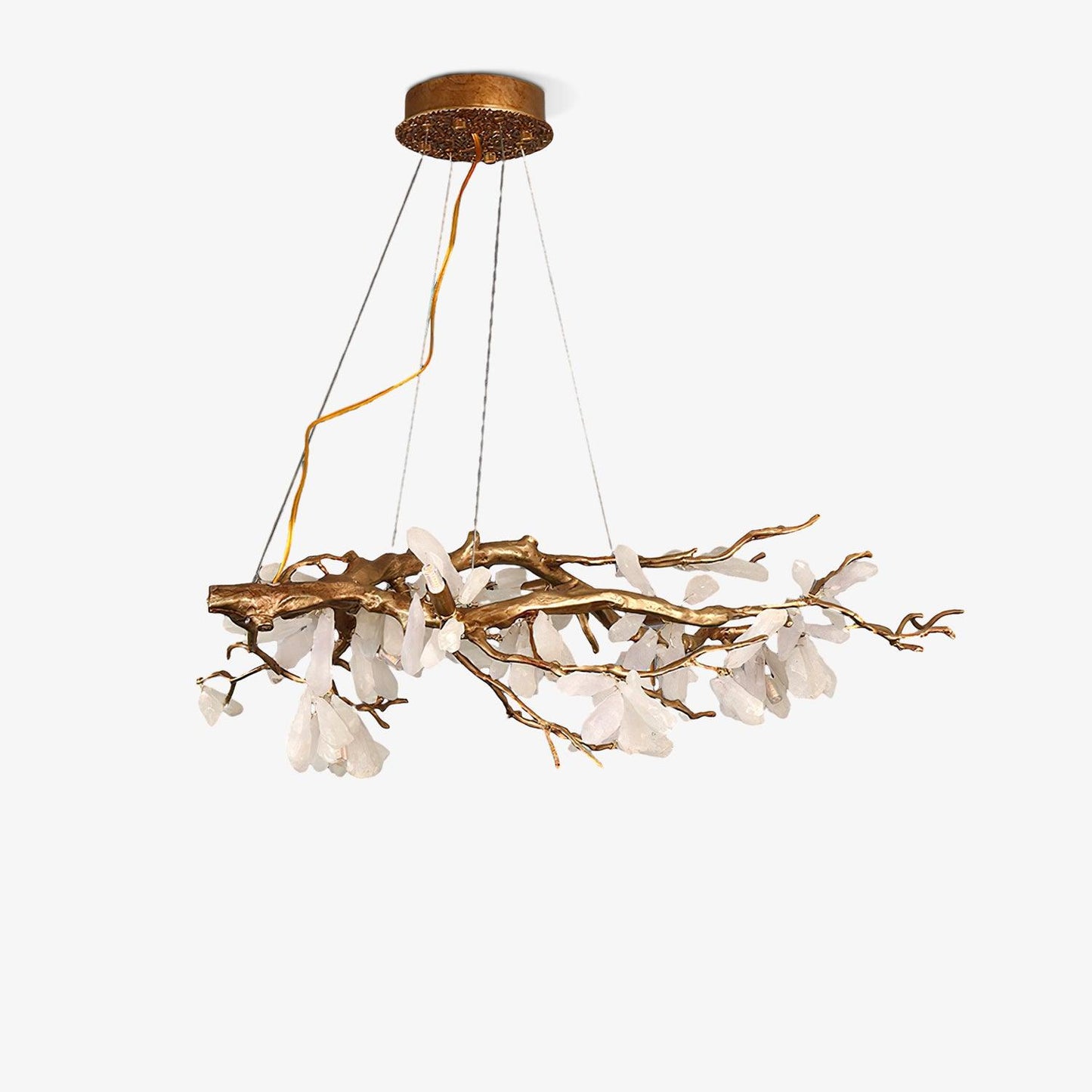 Crushed Natural Stone Chandelier - YIOSI