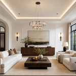 Crystal Duo Chandelier