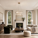 Crystal Duo Chandelier