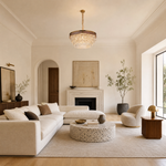 Crystal Halo Chandelier