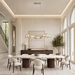 Crystal Halo Chandelier