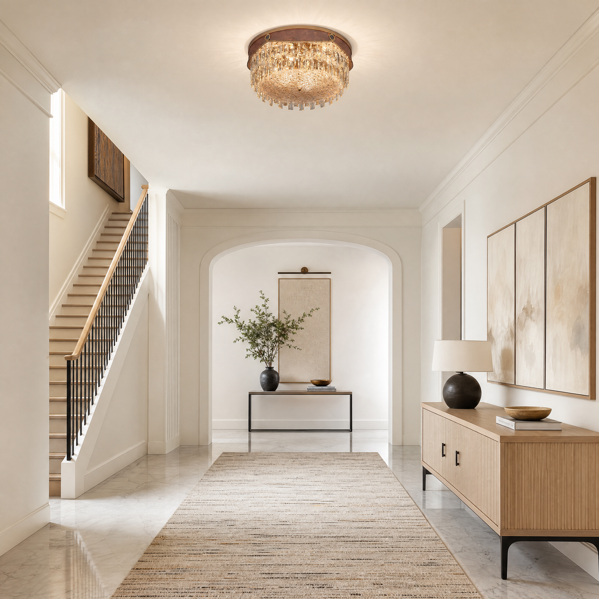 Crystal Pendant Light