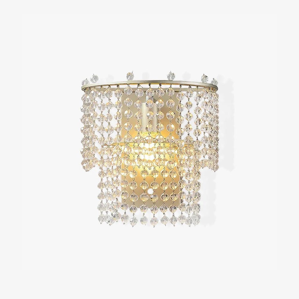 Crystal Waterfall Wall Light - YIOSI