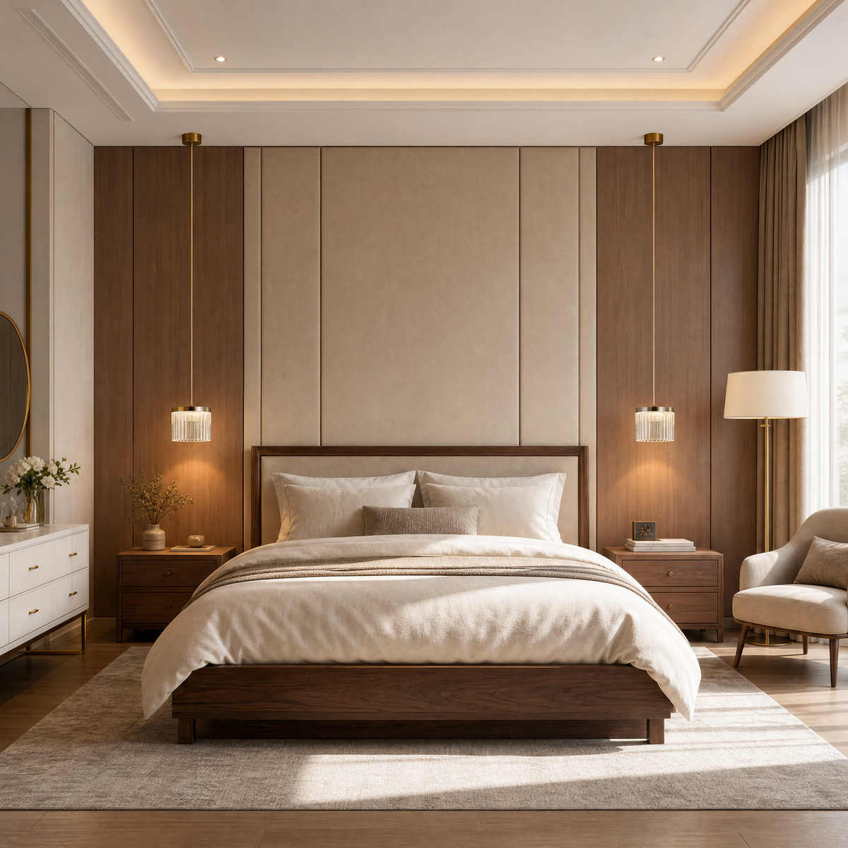 Crystalia Modern Sculptural Pendant Light