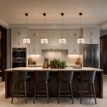 Crystalia Modern Sculptural Pendant Light