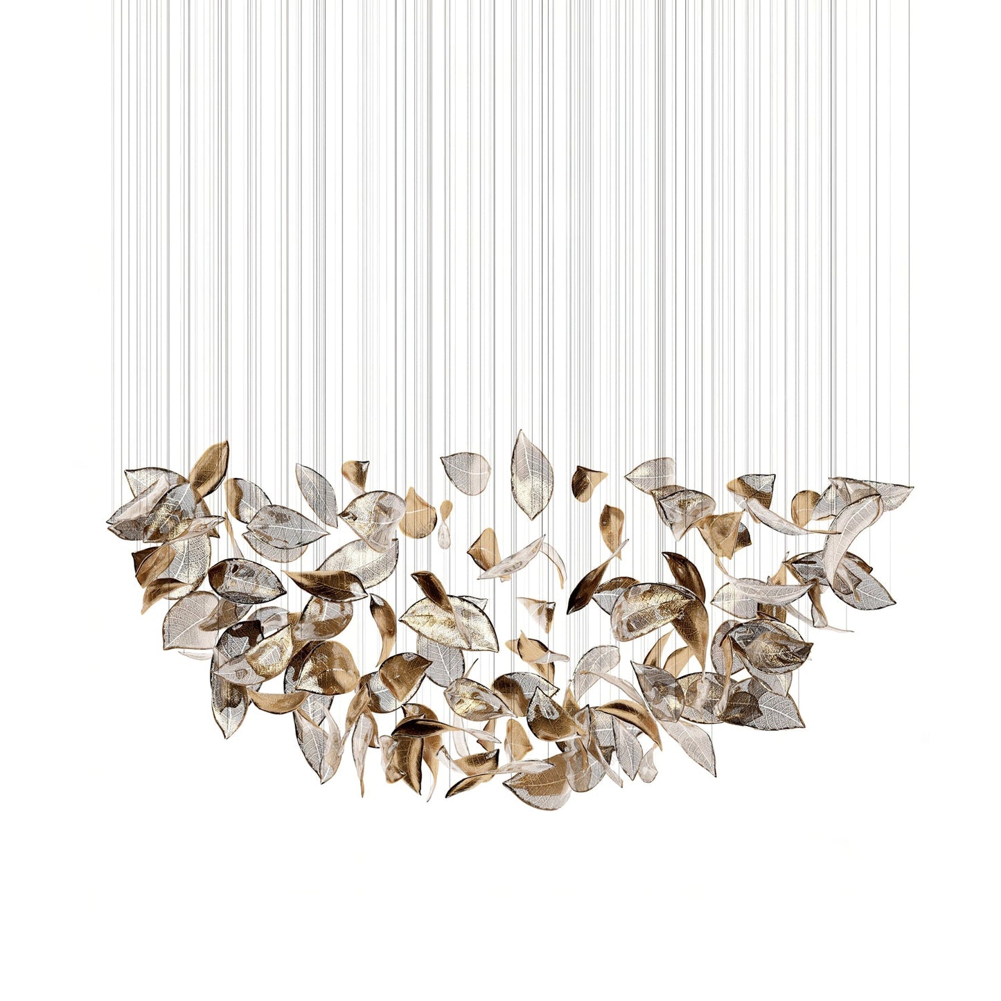 Shake Leaves Chandelier - YIOSI