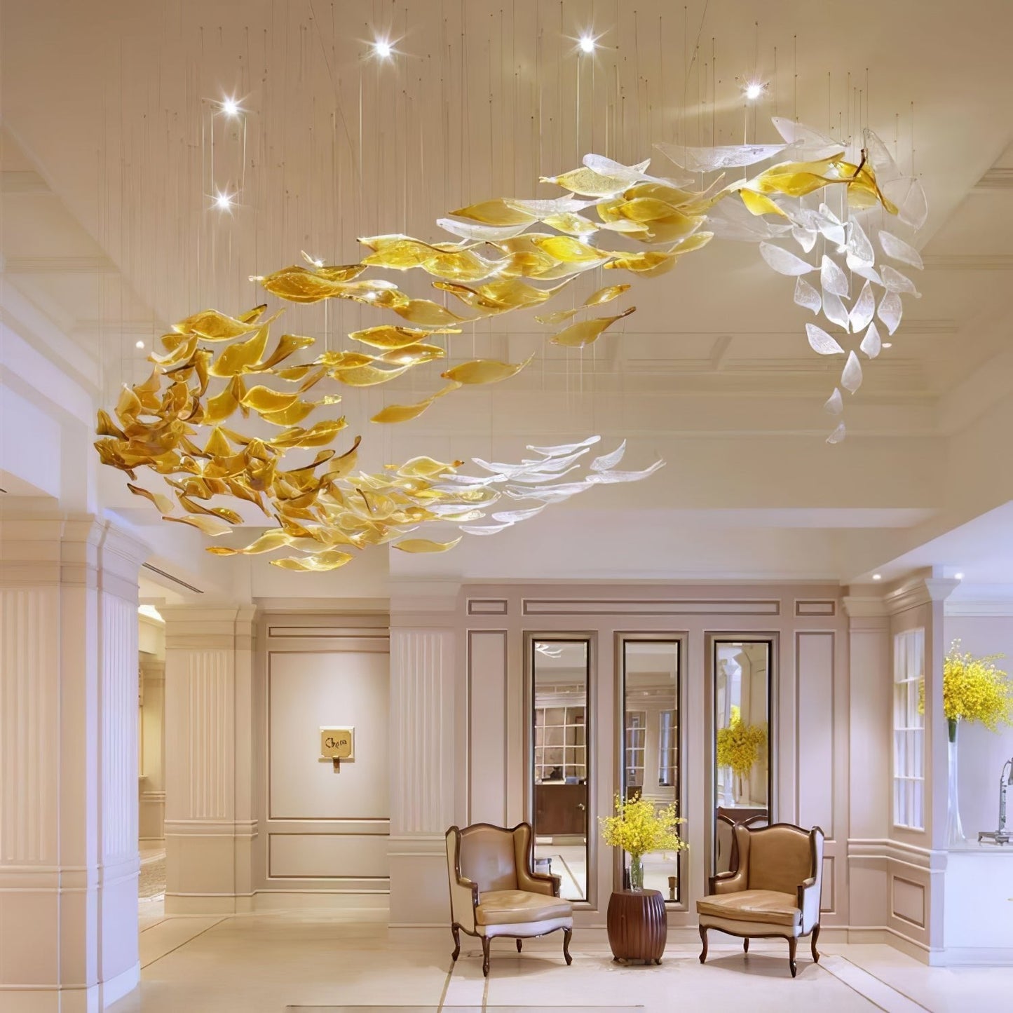 Swaying Leaves Chandelier - YIOSI