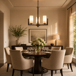 Cylinder 3-arm Alabaster Pendant Light