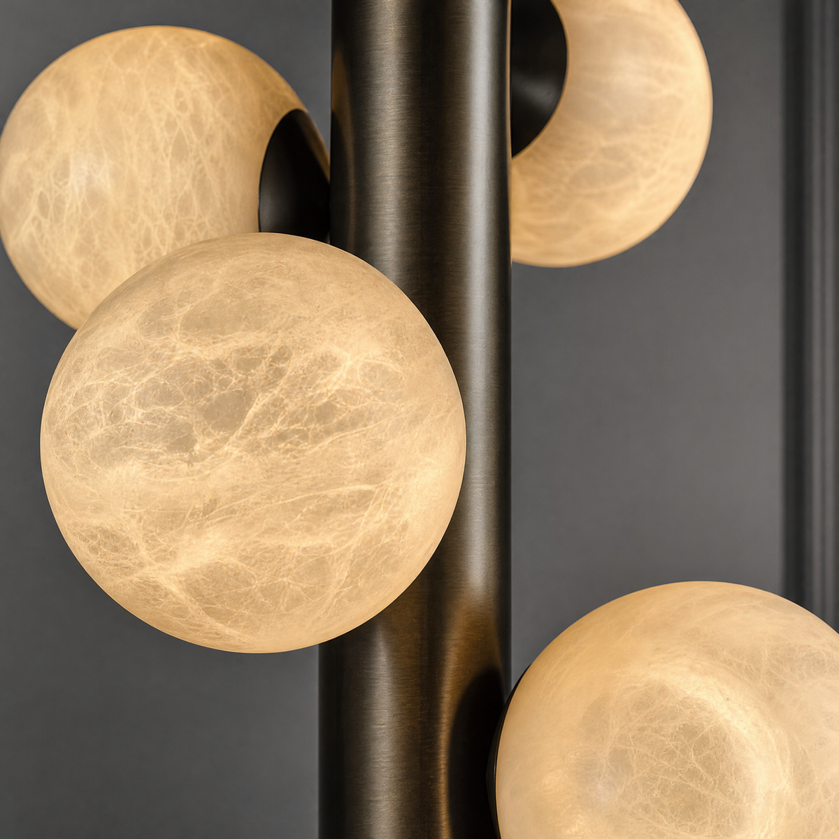 Cylinder Cluster Ceiling Alabaster