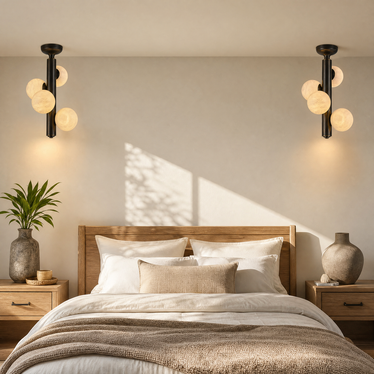 Cylinder Cluster Ceiling Alabaster