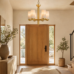 Cylinder Shade Alabaster Pendant Light