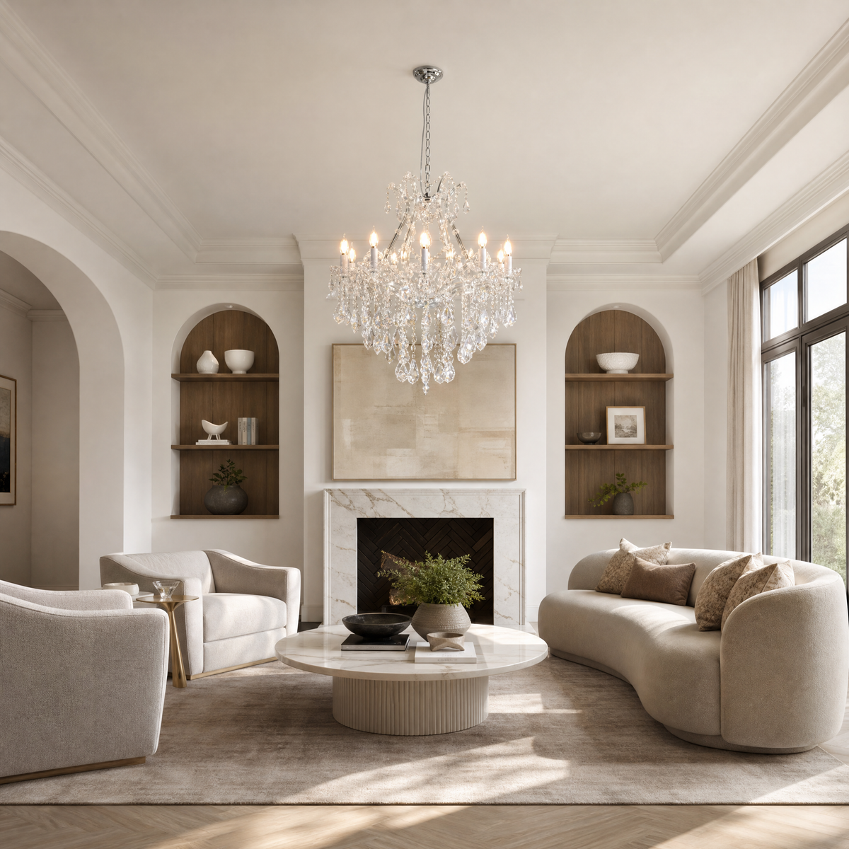 D72-12 Head Clip Light - Silver