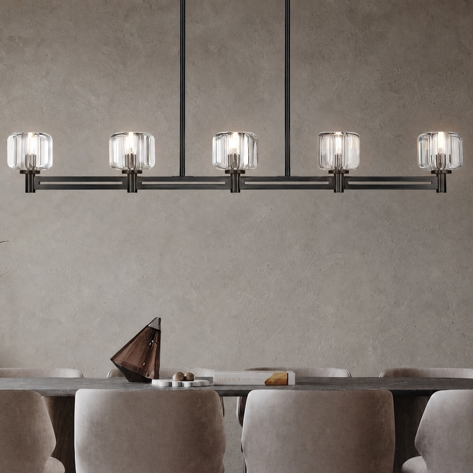 D74-10-Light Clip Light - Gold