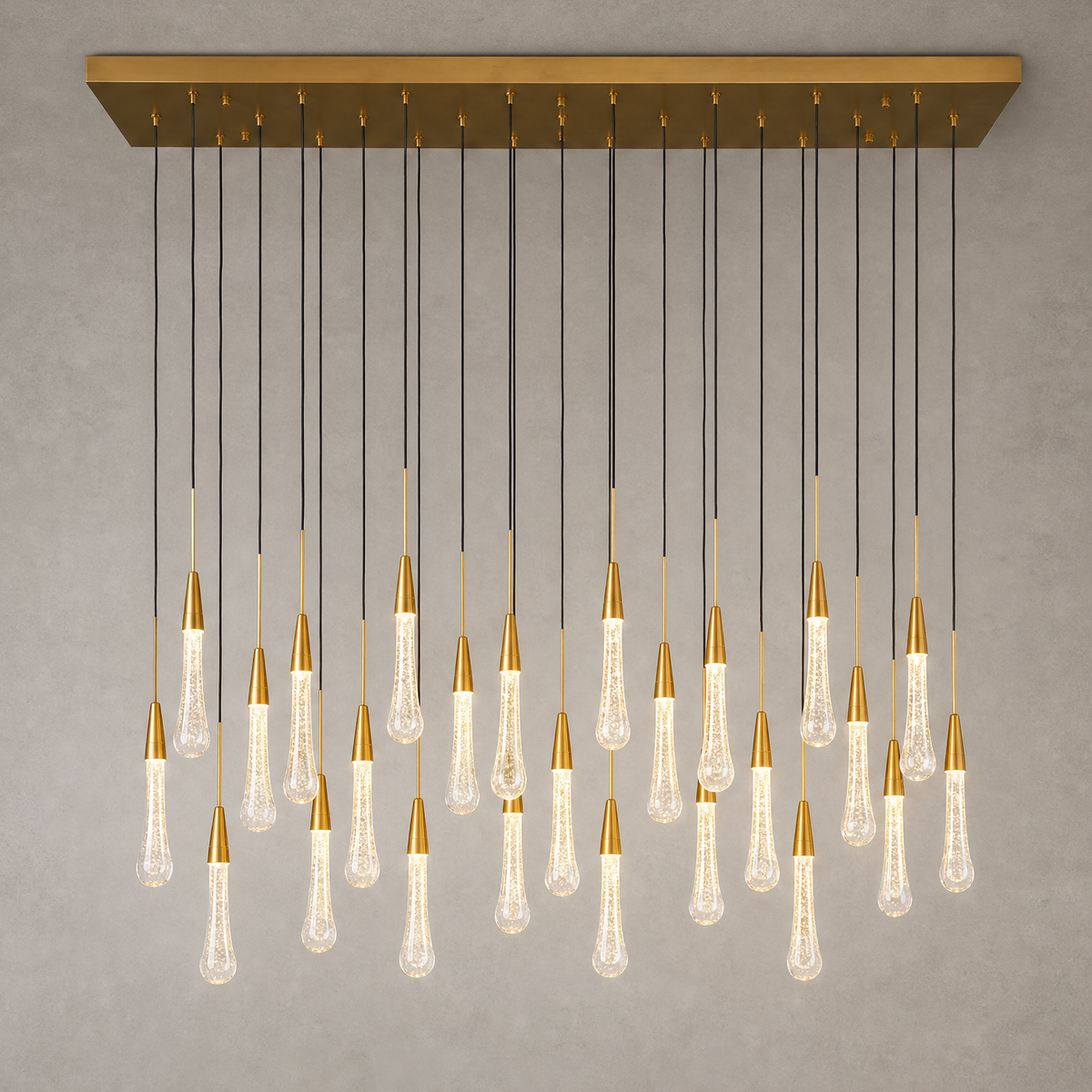D74-15-Light Clip Light - Gold