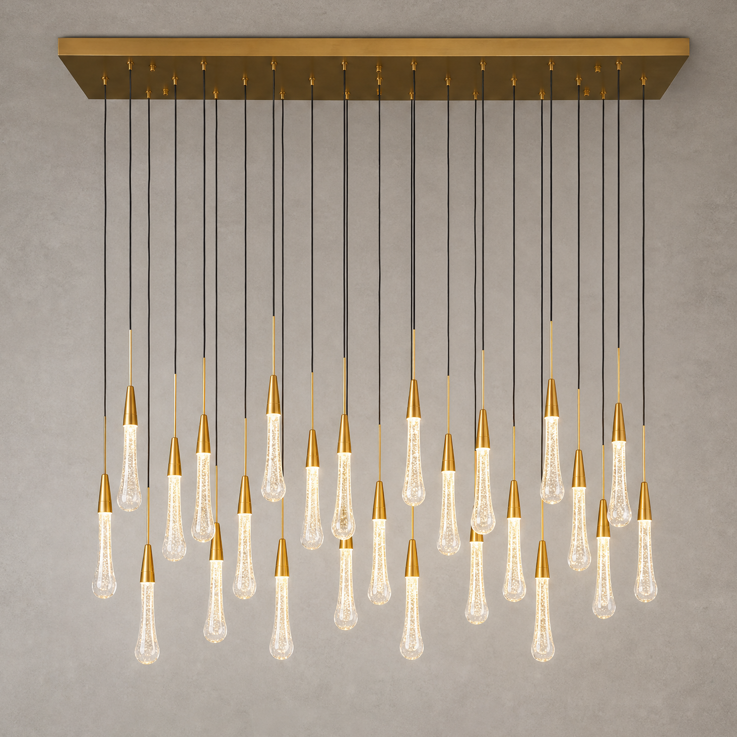 D74-15-Light Clip Light - Gold