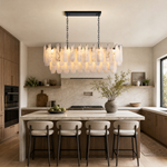 D800-Marble Tile Round Pendant - Copper-Change Supplier