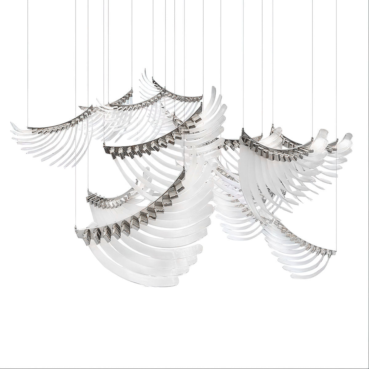 Bird Feather Wings Chandelier - YIOSI