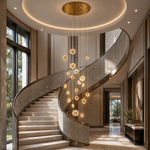 Dancing Butterfly Modern Sculptural Ring Chandelier