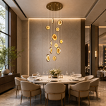 Dancing Butterfly Modern Sculptural Ring Chandelier