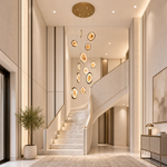 Dancing Butterfly Modern Sculptural Ring Chandelier