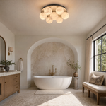 Disc Orb Ceiling Alabaster