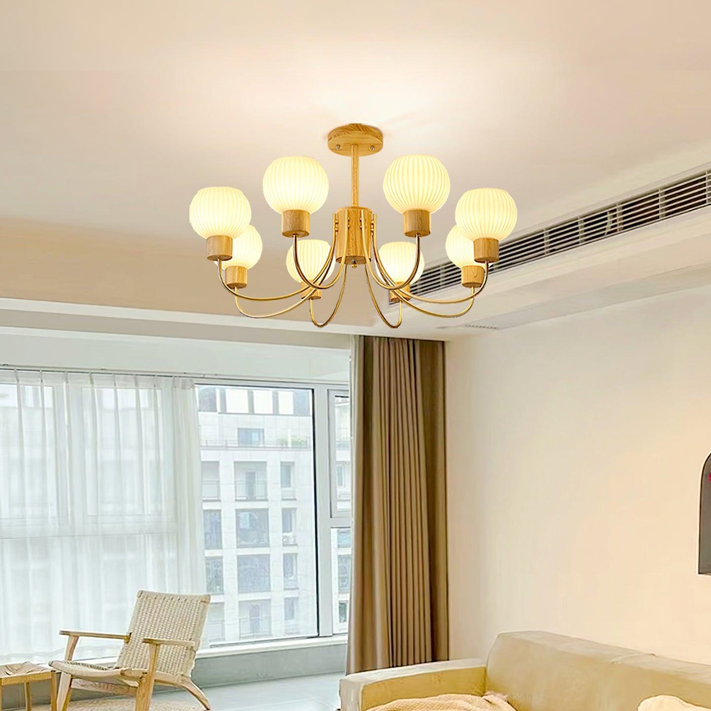 Donnelly Wooden Chandelier - YIOSI