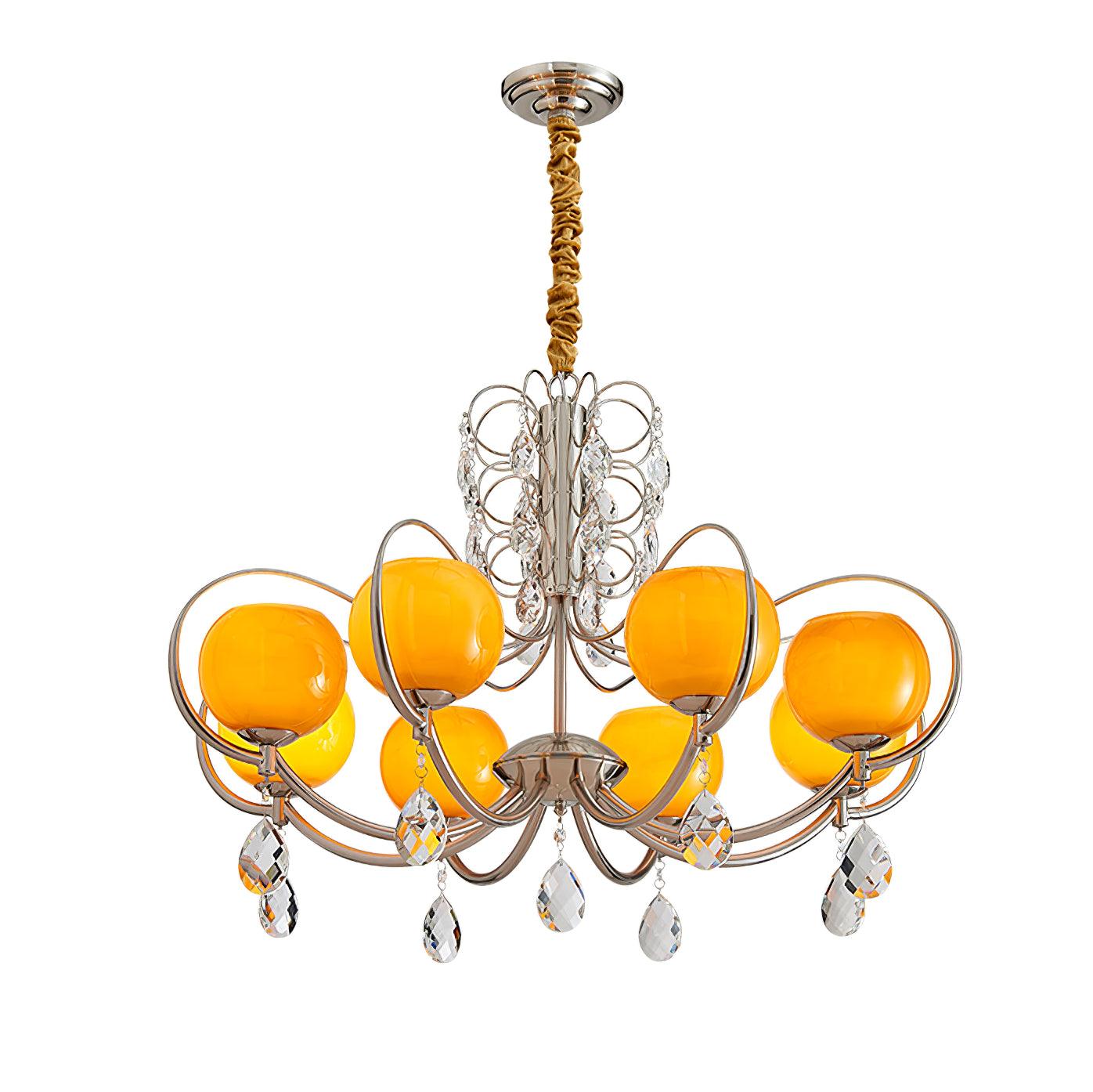 Doria Crystal Chandelier - YIOSI