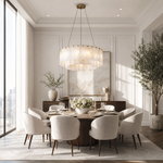 Double-layer Marble Slice chandelier-800-supplier Replacement