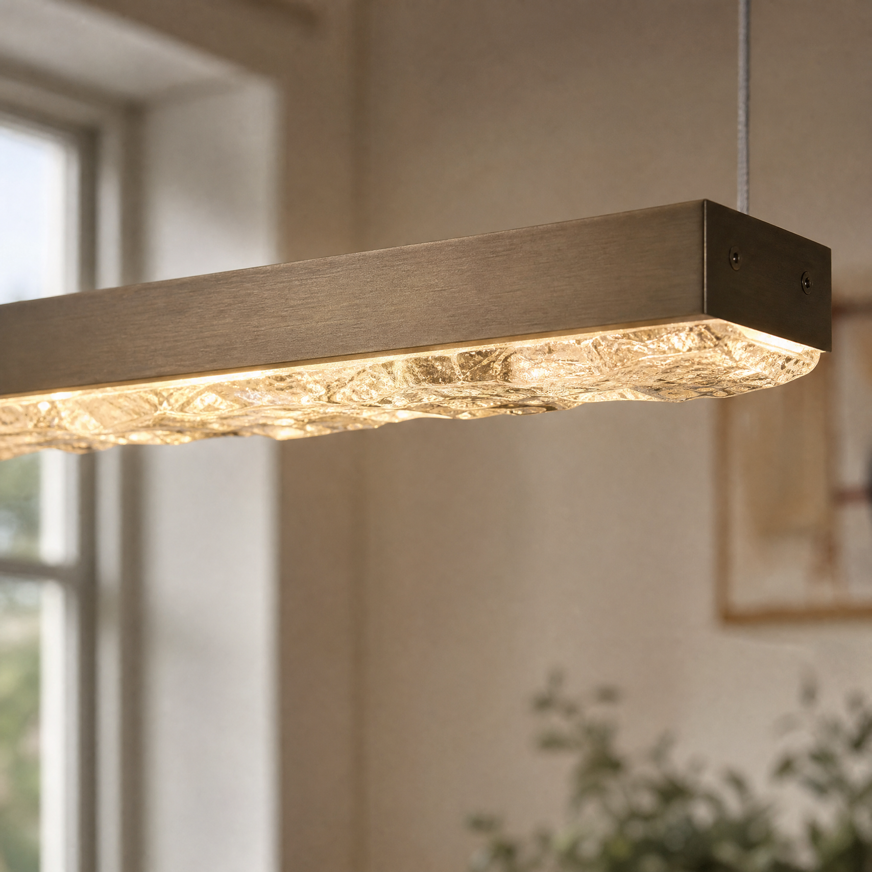 Drake Linear Crystal Chandelier