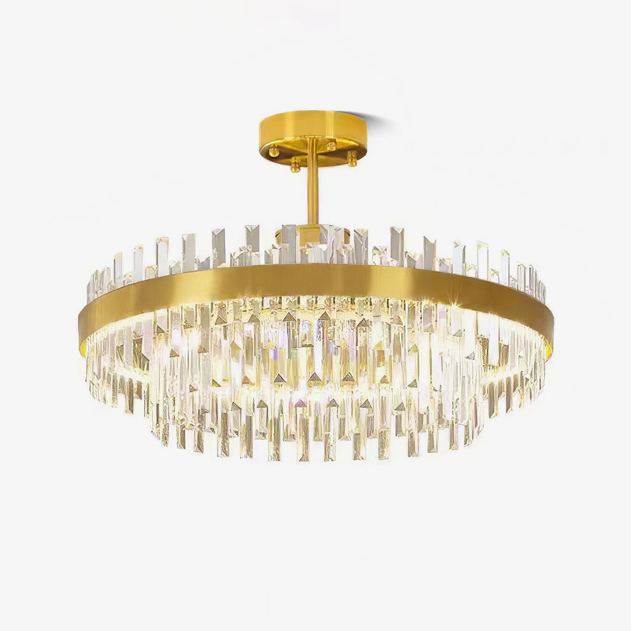 Drum Glass Chandelier - YIOSI