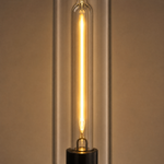 Duo Glass Tube Wall Sconce Double - Black (New Color)