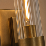 Duo Glass Tube Wall Sconce Single - Copper (New Color)