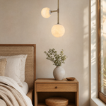 Duo Orb Ceiling Alabaster