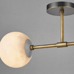 Duo Orb Ceiling (extra) Alabaster